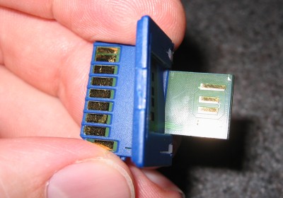 micard connexion usb